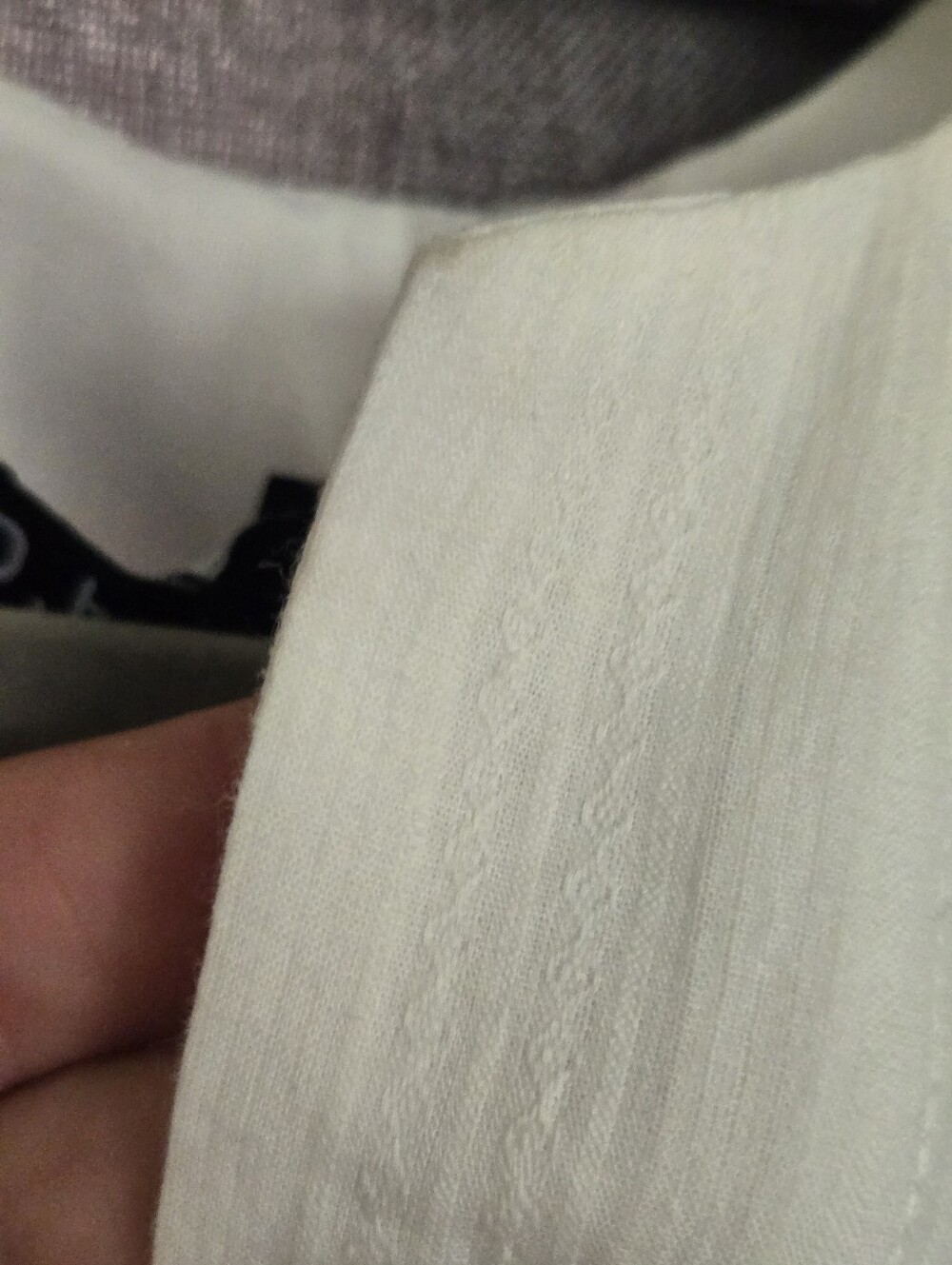Opt Womens O.P.T White Cotton Dress Size Mwdium - Picture 5 of 9